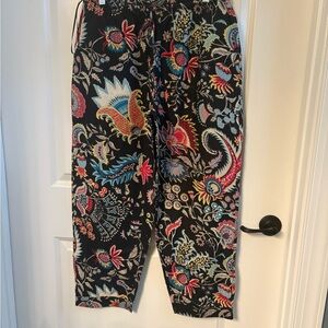 Floral Patterned Pants